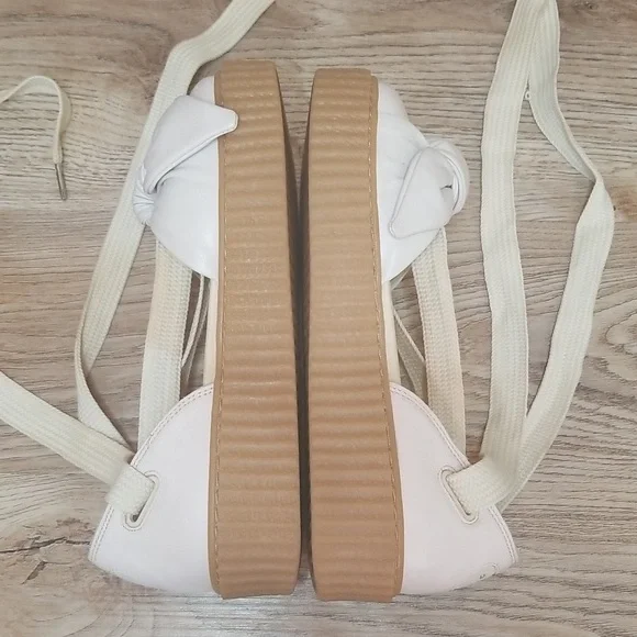 Puma X Finty Rihanna Collection Platform Ankle Leg Lace Up Closed Round Toe Shoe - Picture 6 of 13